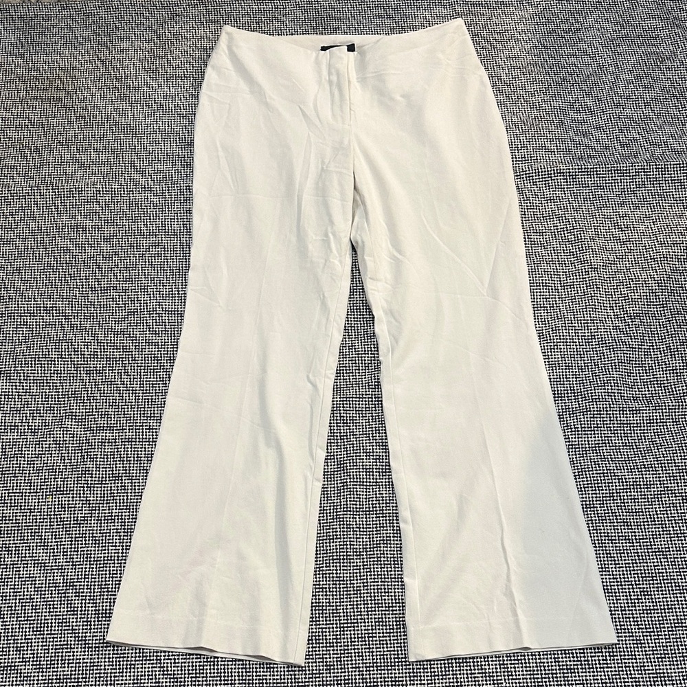 Elegant Cream Women's Pants